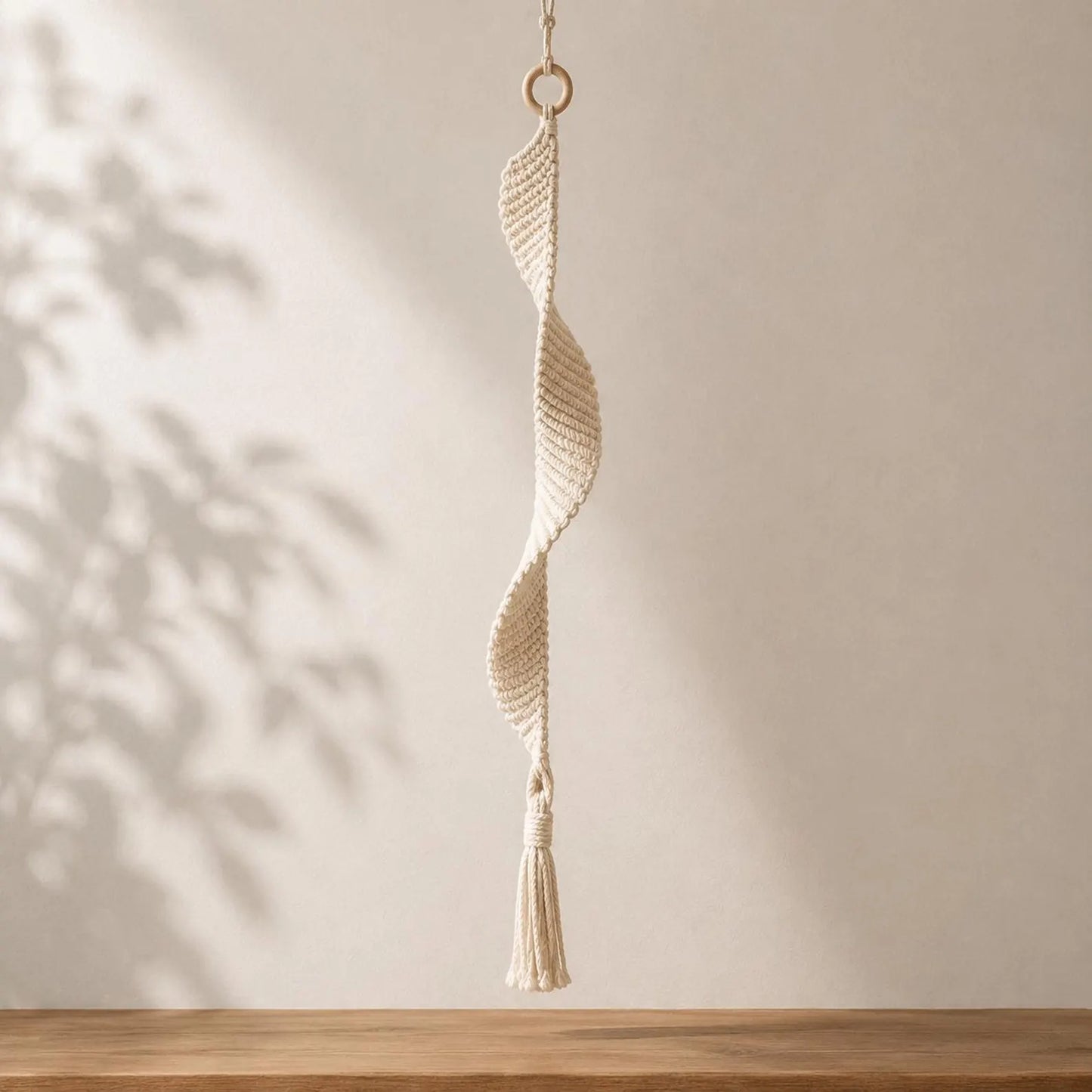 Macrame Spiral Wind Spinner Pattern PDF, Crochet Wind Spinner Tutorial, Boho Hanging Decor Pattern, DIY Macrame Wall Hanging, Fiber Art PDF