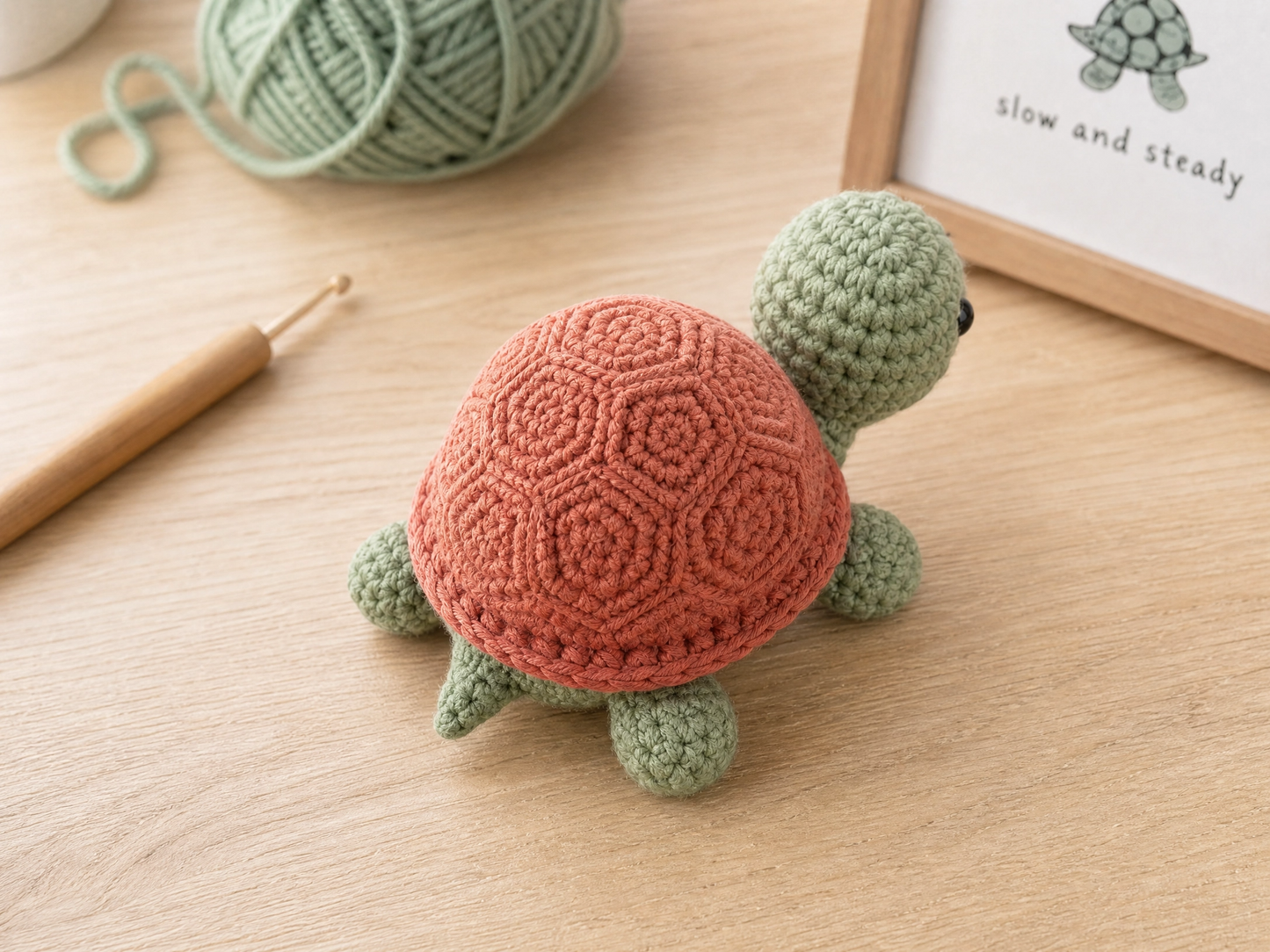 Pebble the Turtle No-Sew Amigurumi Crochet Pattern | Beginner-Friendly Sea Turtle Plushie PDF | Removable Shell Toy