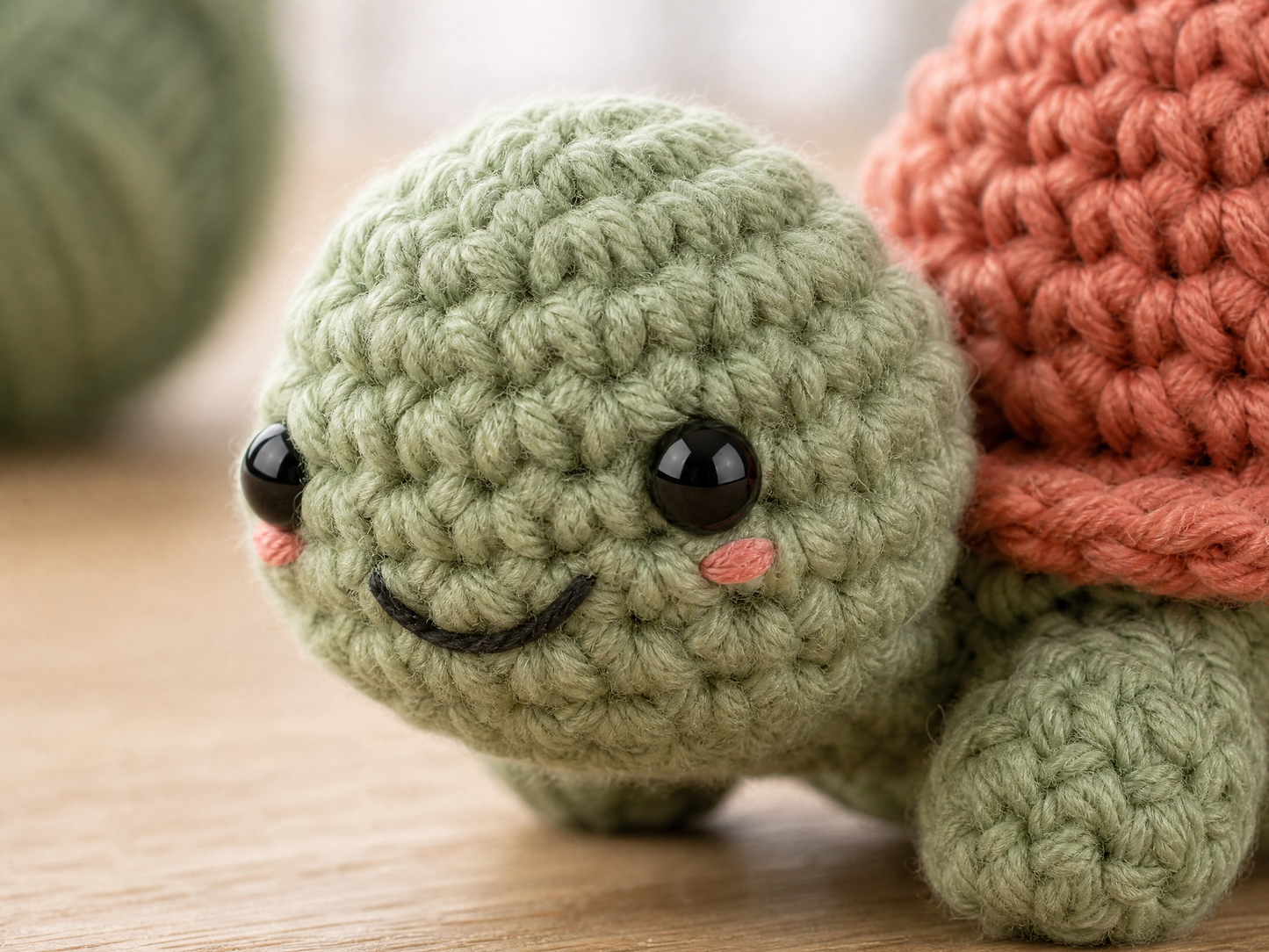 Pebble the Turtle No-Sew Amigurumi Crochet Pattern | Beginner-Friendly Sea Turtle Plushie PDF | Removable Shell Toy