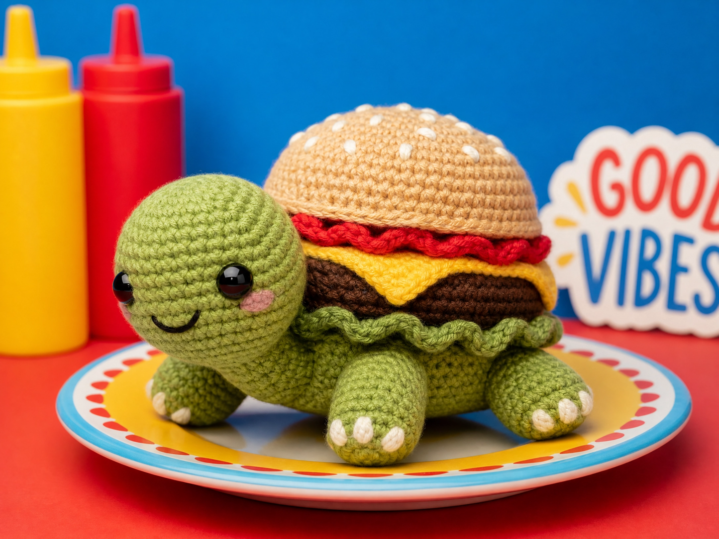 15-in-1 Land Turtle Dress Up Crochet Pattern | Amigurumi Turtle with Interchangeable Shells | No-Sew & Intermediate Friendly