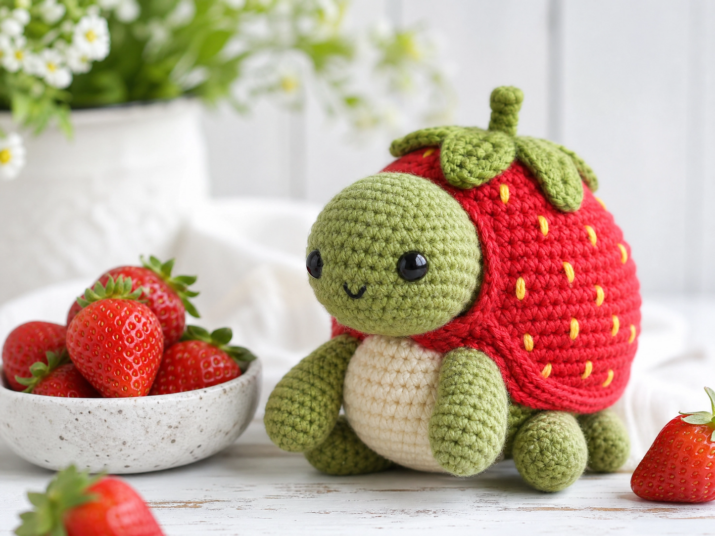 15-in-1 Land Turtle Dress Up Crochet Pattern | Amigurumi Turtle with Interchangeable Shells | No-Sew & Intermediate Friendly